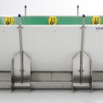 Comedero para lechones Bigro con zona de bebida y zona de alimentación separadas