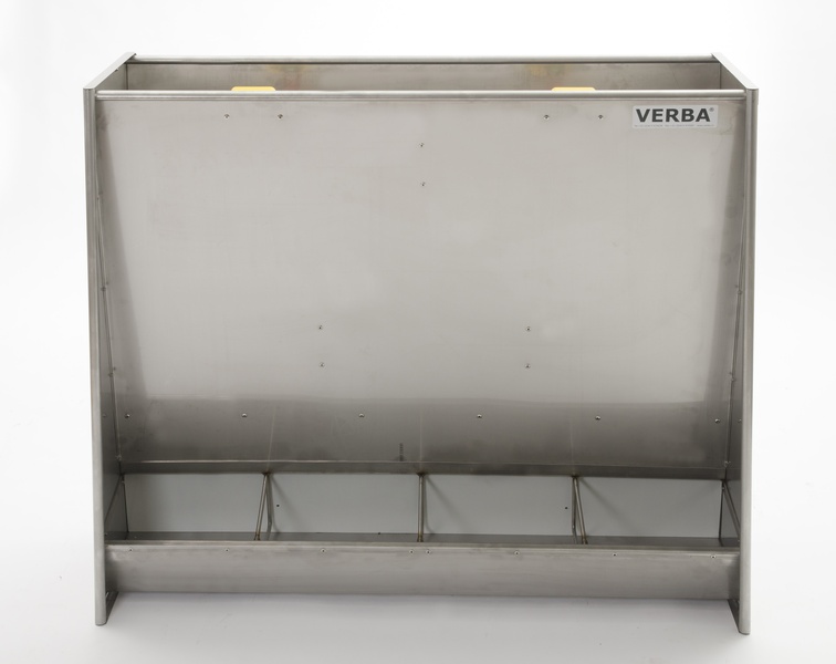 A00-1019 Acero inoxidable SM4100 Comedero individual de acero inoxidable para pienso seco Comedero de pienso seco de acero inoxidable para cerdos de engorde