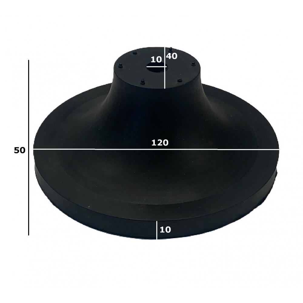 Junta de cierre de 120 mm Variomix con medidas Dimensiones de la junta de cierre de 120 mm para Variomix
