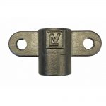 Soporte de pared de acero inoxidable de 1/2"