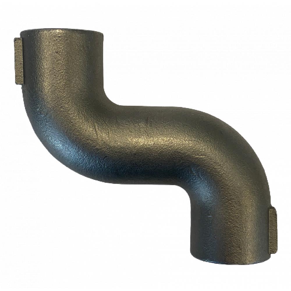 Codo en S de acero inoxidable de 1/2" para granja porcina Curva en S de 1/2" de acero inoxidable para granjas porcinas
