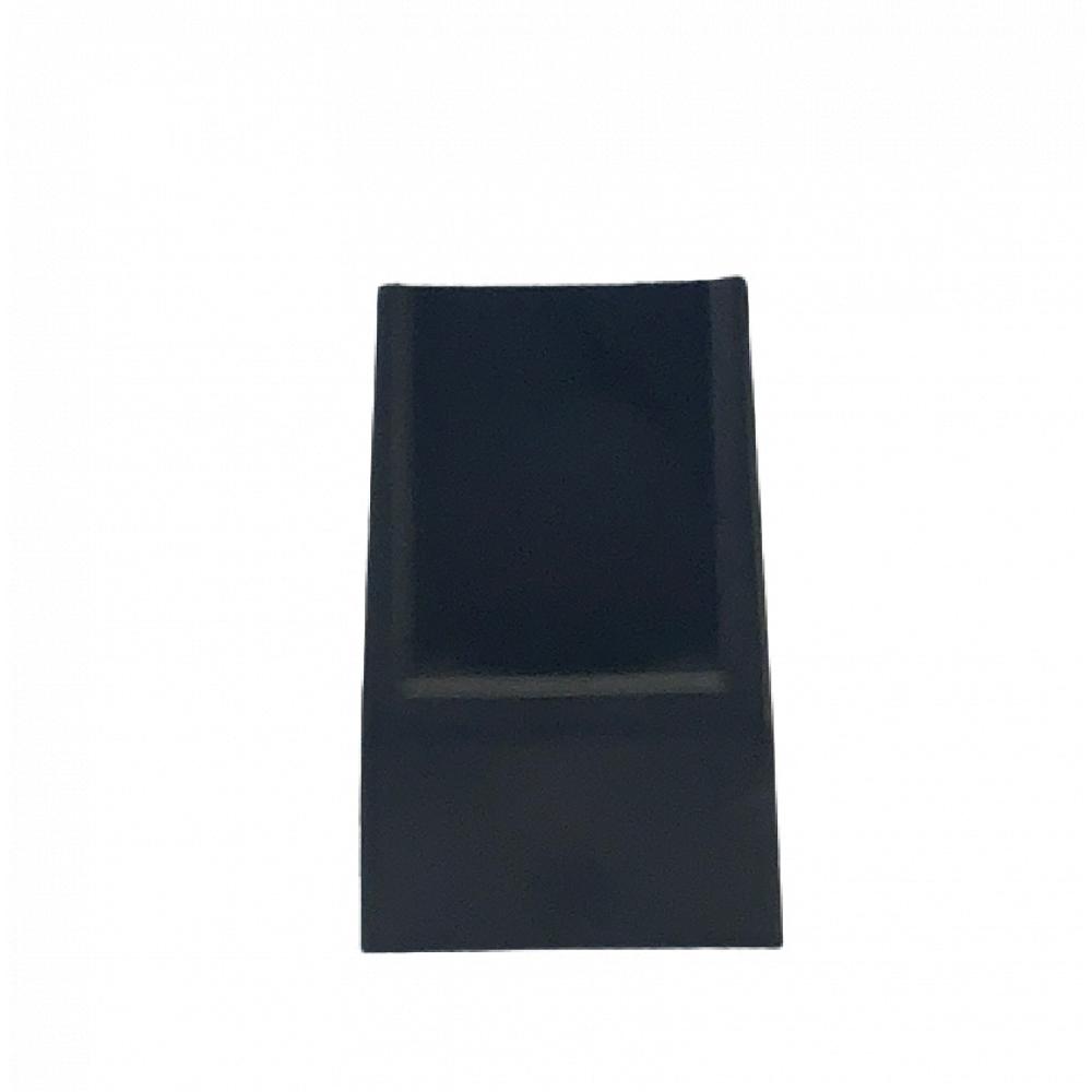 Asa lateral negra Asa de plástico negro, vista lateral